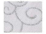 132 Silver Vine Grey Mesh -Stiletto